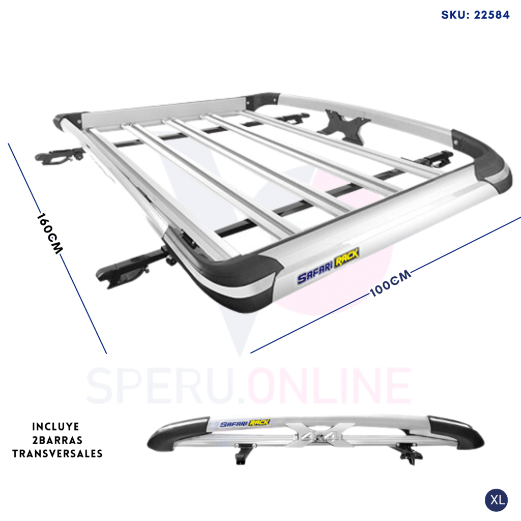 PARRILLA UNIVERSAL SUPER X AL+ABS 160X100CM SILVER  – A26N1012SL-XL