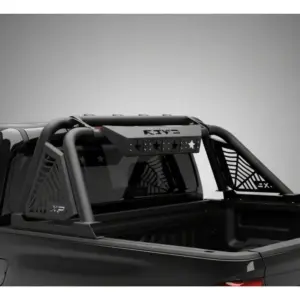 ANTIVUELCO DE HIERRO NEGRO CON NEBLINEROS LED OFF ROAD PARA HILUX REVO 2015  EN ADELANTE-E586191