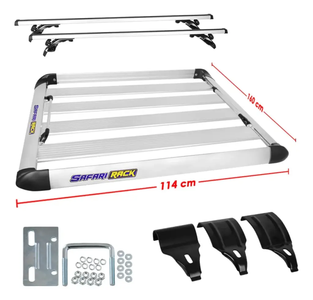 PARRILLA DE ALUMINIO CLASSICA160X112CM SILVER – P58025F SL