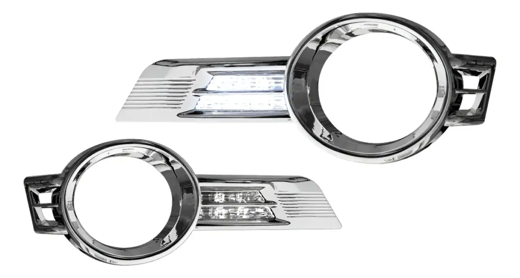 SET DE NEBLINEROS PARA HILUX VIGO 2012-ON CROMADO – PTY-499