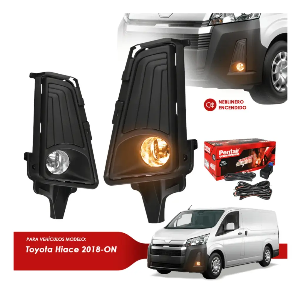 SET DE NEBLINEROS PARA HIACE 2018 A MÁS   – PTY663