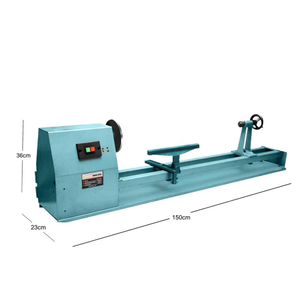 TORNO PARA MADERA 1.0HP 750W 100CM 220V  4 VELOCIDADES 60HZ – TMC-1000