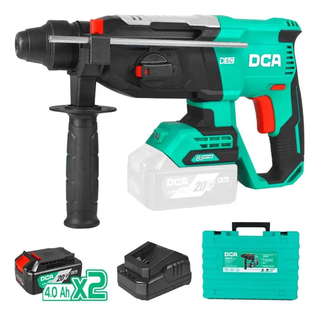 ROTOMARTILLO 20V 600W 26MM 3.1J 0-960/MIN 2X4.0AH BRUSHLESS – ADZC02-26EM