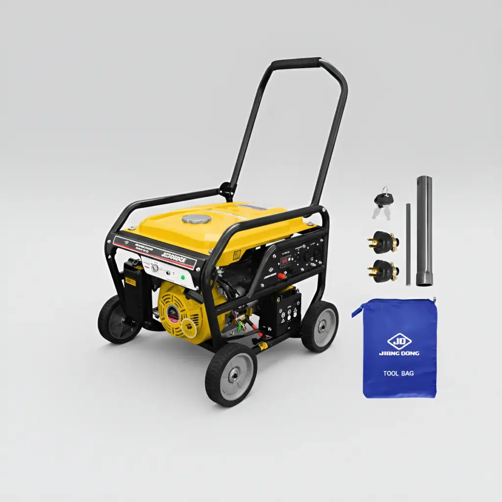 GENERADOR GASOLINERO MAX. 3.5KW D:AURORA ENC: ELECTRICO M:6.5HP RUEDAS – JC3500CE