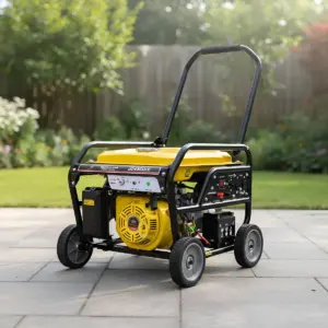 GENERADOR GASOLINERO MAX. 4.5KW D:AURORA ENC: ELECTRICO RUEDAS - JC4500CE