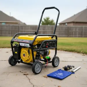 GENERADOR GASOLINERO MAX. 6.5KW D:AURORA ENC: ELECTRICO M:13HP RUEDAS - JC6500CE