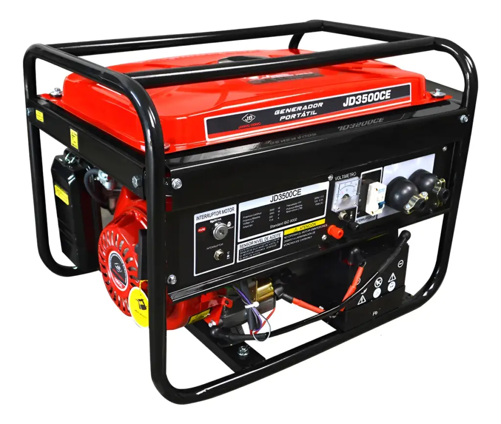 GENERADOR GASOLINERO 3.5KW M:C200E 6.5HP ENCENDIDO ELECTRICO – JD3500CE