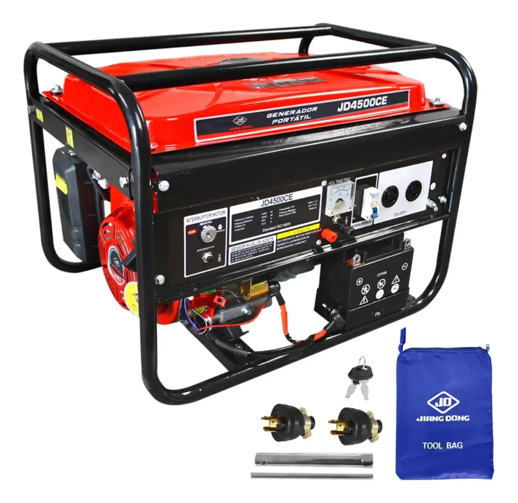 GENERADOR GASOLINERO 4.5KW M:223CC ENC:ELECTRICO – JD4500CE