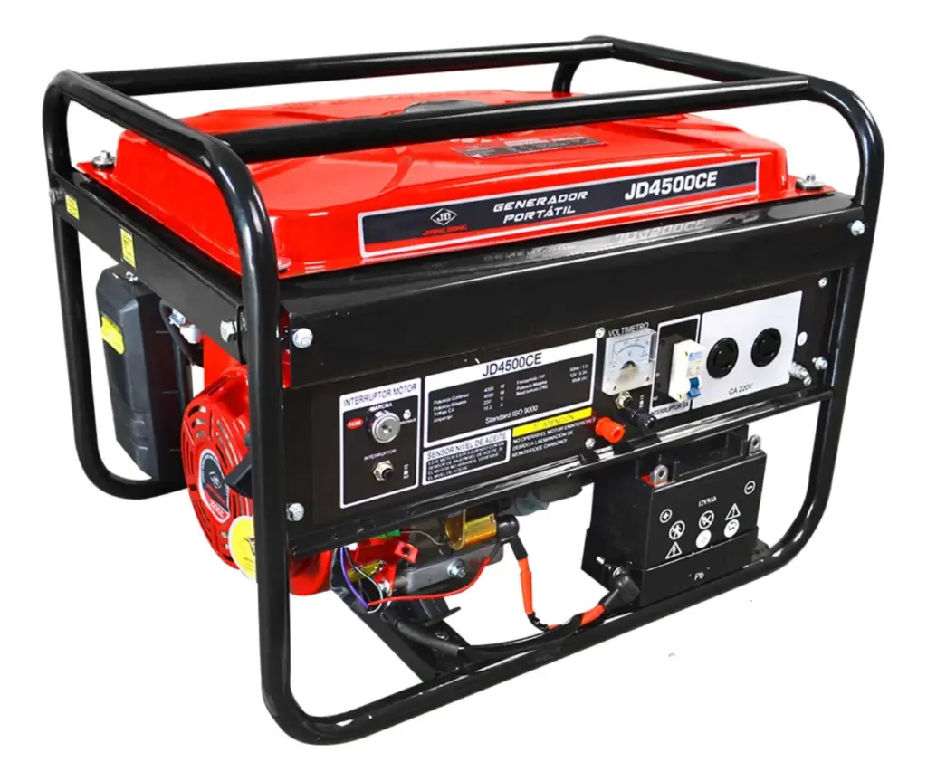 GENERADOR GASOLINERO 4.5KW M:223CC ENC:ELECTRICO – JD4500CE