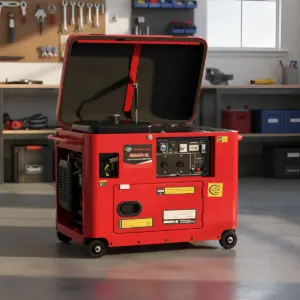 GENERADOR GASOLINERO 5.5KW MAX. 6.5KW 220V 60HZ 13.0HP - JD6500W-SE