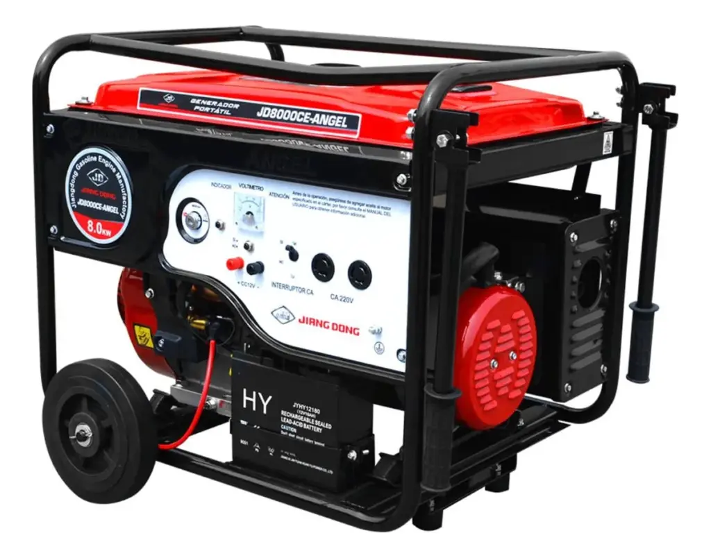 GENERADOR GASOLINERO MAX: 8.0KW D:ANGEL ENC:ELECTRICO M:15HP – JD8000CE-A