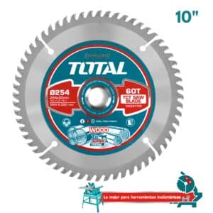DISCO DE SIERRA TCT 10" 254MM 60T MADERA - TAC231723