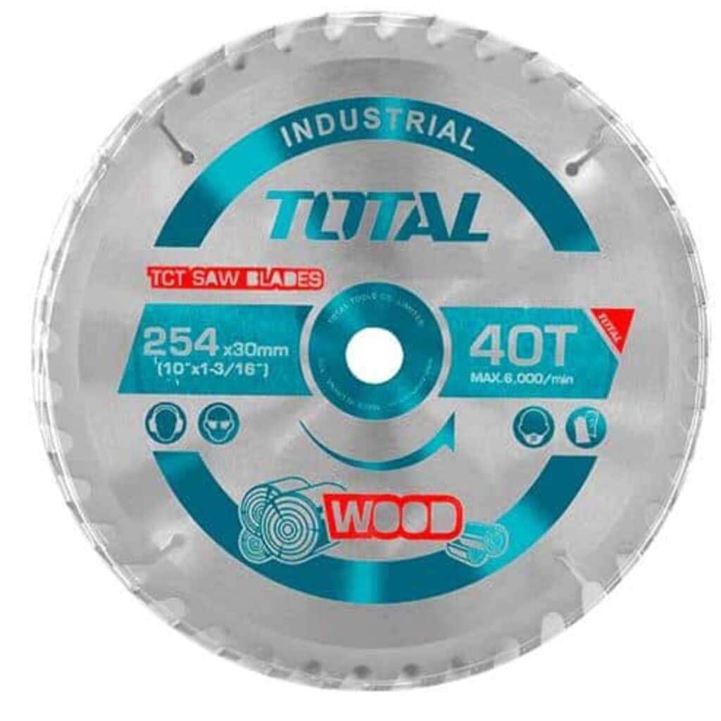 DISCO DE SIERRA TCT 10″ 254MM 40T MADERA – TAC231725