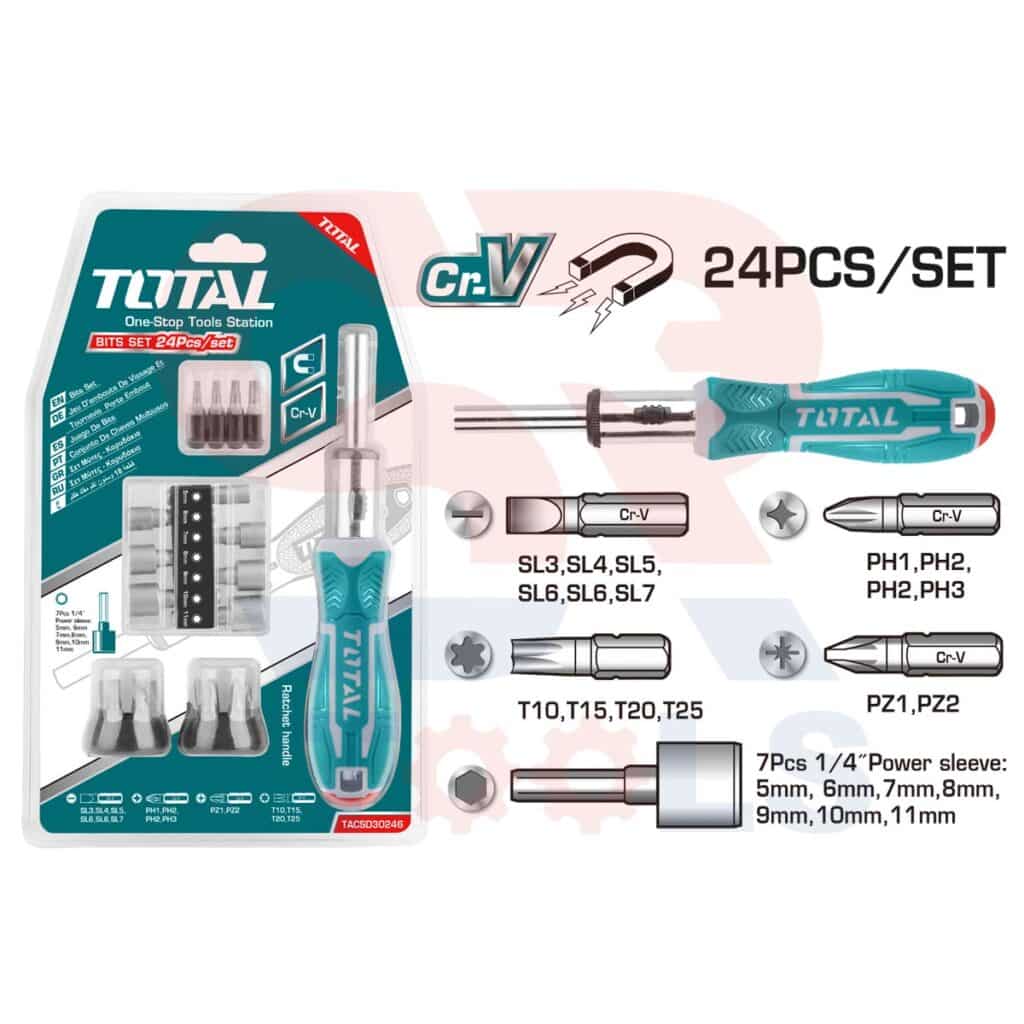 SET DE PUNTAS VARIADAS 24PCS – TACSD30246