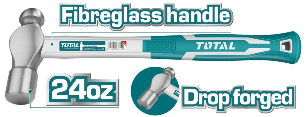 MARTILLO DE BOLA 24OZ N45 ACERO AL CARBONO SUPER SELECT   – THT74246