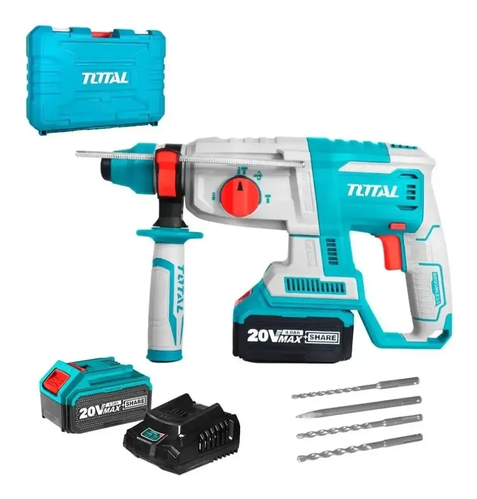 ROTOMARTILLO SDS+ LI-ION 20V 2.0J 0-5000BPM BL MOTOR INDUSTRIAL 2X4 TOTAL – TRHLI202287