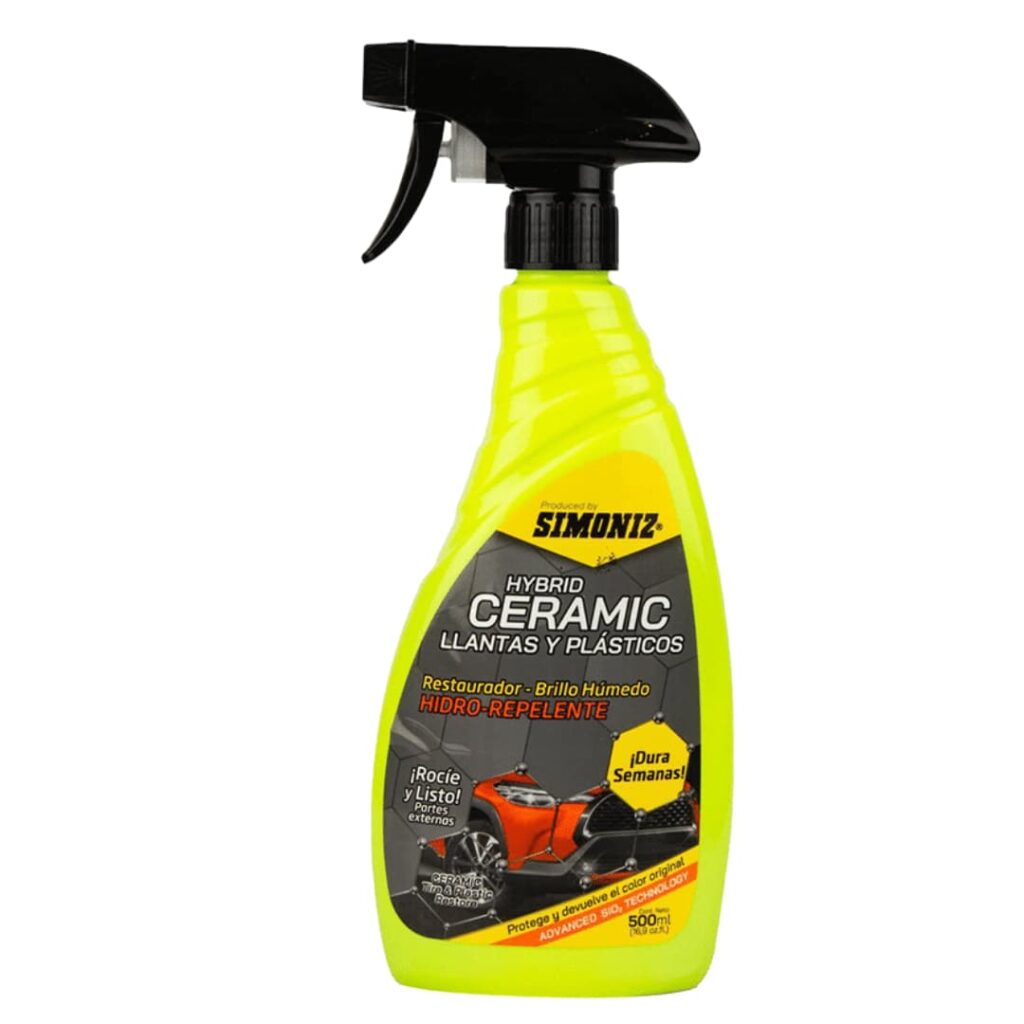 RESTAURADOR LLANTA Y PLASTICO HYBRID CERAMIC 500ML – SIM-207628