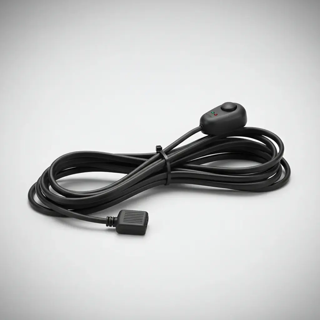 DEFENSA DELANTERA NEGRA P/NP300 2014+ CON LUZ WINBO – W600DM