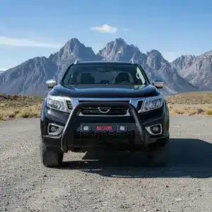 DEFENSA LEDX2 MESH PARA NISSAN FRONTIER/NAVARA NP300 3RA GENERACIÓN 2016-20 -SBB-004