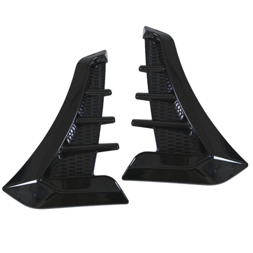 ADORNO TIPO TOMA DE AIRE 36X24CM ABS FLEX LOGO SRD – NEGRO – ZG-105 0-200