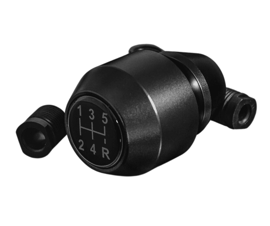 PERILLA DE CAMBIO ALUMINIO 7CM PRO 5+R NEGRO – Y27093BK