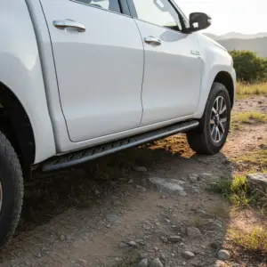 ESTRIBO LATERAL OFF ROAD BLACK PARA TOYOTA HILUX REVO 2015-ON - PW56-C10607