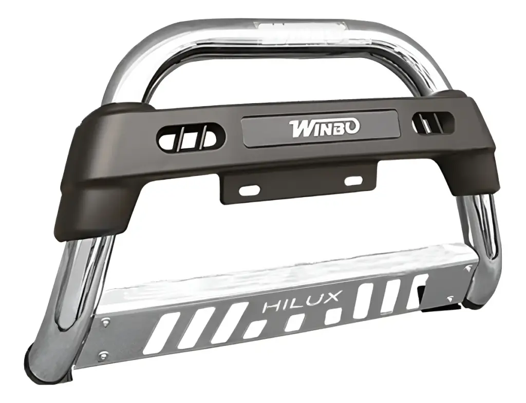 DEFENSA DELANTERA DE ACERO 3″ PARA TOYOTA HILUX VIGO 7MA GEW5 2005-2015  – W56018