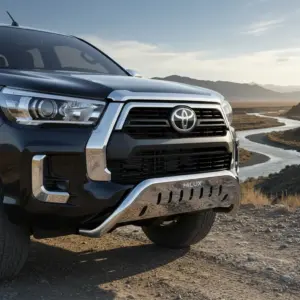 DEFENSA DE ACERO S1 201 PARA TOYOTA HILUX REVO 8VA GENERACIÓN FL 2021-ON -W560S1