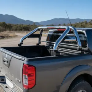 ANTIVUELCO DE ACERO M3 NS FRONTIER NP300 3RA GEN 2016 EN ADELANTE - W604M3