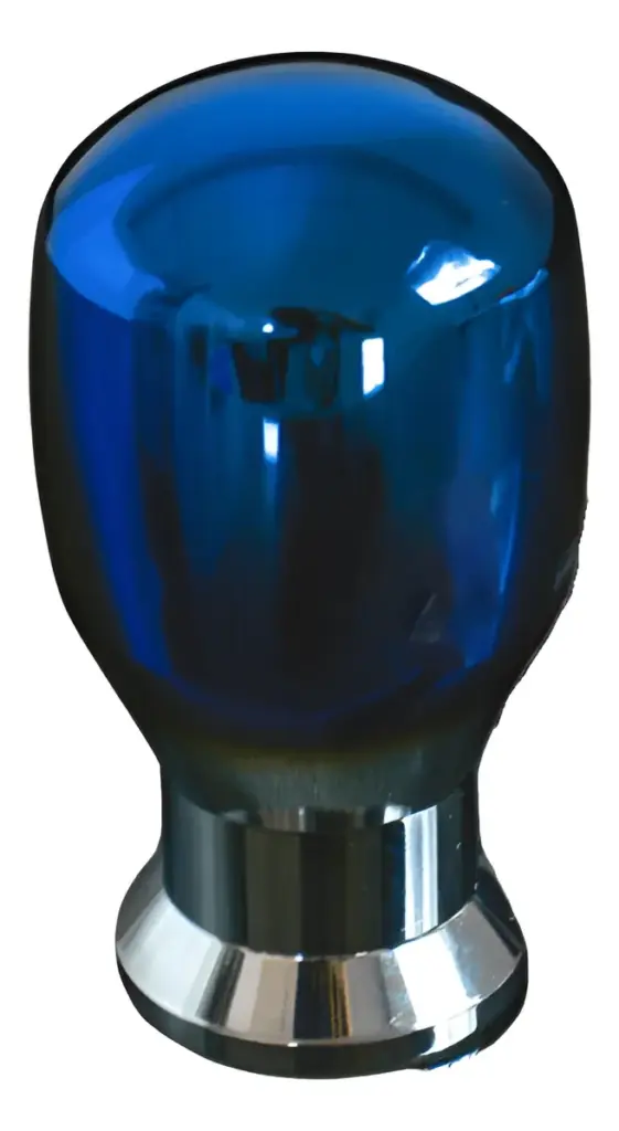 PERILLA DE CAMBIO ALUMINIO 8CM MODERNO SILVER/TORNASOL AZUL – Y27020C