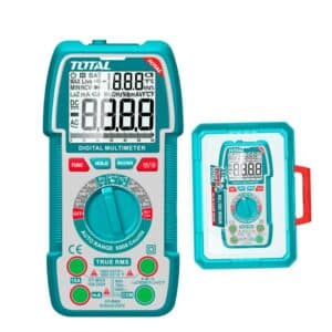 MULTIMETRO DIGITAL 20000 CONTEOS AUTORANGO 1000V MALETIN INDUSTRIAL TOTAL- TMT5310004