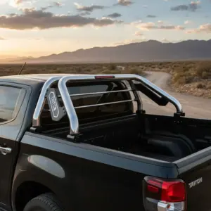 ANTIVUELCO DE ACERO Z SAFARI PF-Z61 PARA TRITON L200 5TA GENERACION 2016 EN ADELANTE - PF-Z61