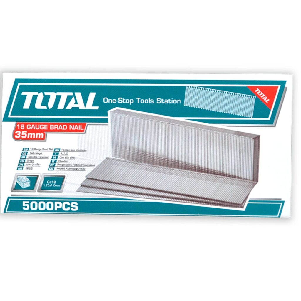 TIRAS DE CLAVOS 5000PCSXCAJA 35MM TOTAL – TAC918351