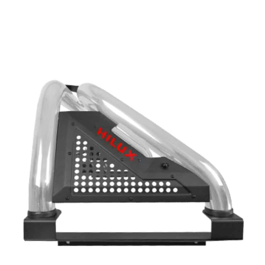 ANTIVUELCO ACERO LUZ DE FRENO + 2XLED18W TOYOTA HILUX REVO 8VA GEN 2026 EN ADELANTE – D37504