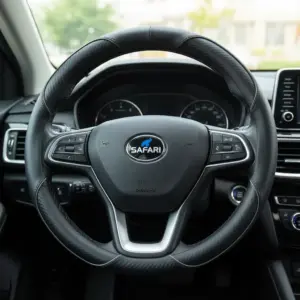 CUBRE VOLANTE PU SQUARE LINEA GRIS - JX-203036/1 GY