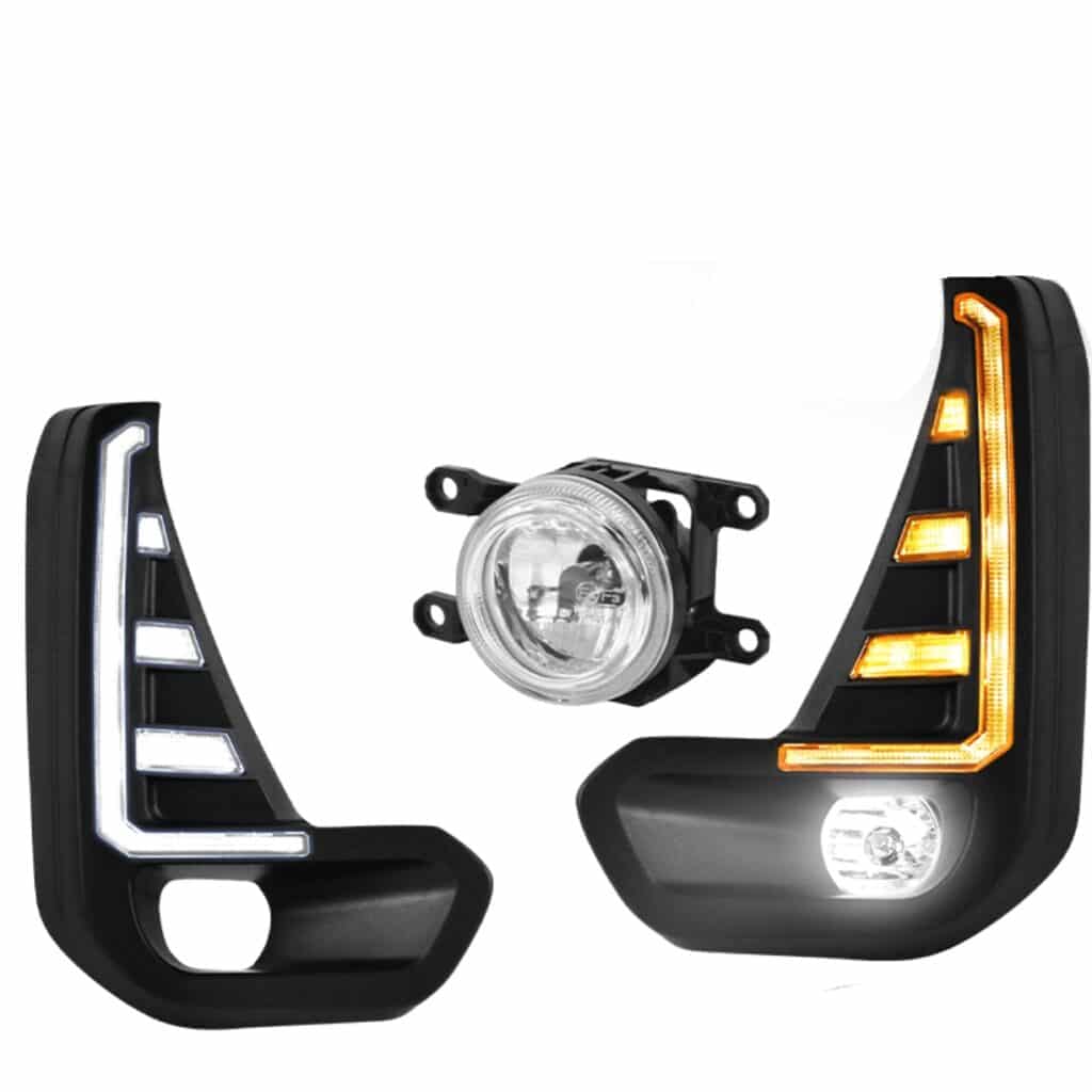 SET DE NEBLINEROS LED PARA TOYOTA HILUX REVO 8VA GENERACIÓN FL 2021-ON