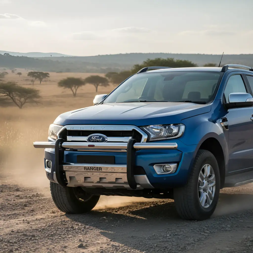 DEFENSA DE ACERO INOXIDABLE PARA FORD RANGER 3RA GENERACIÓN 2012-2016 – W75030