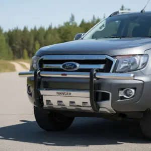 DEFENSA DE ACERO INOXIDABLE PARA FORD RANGER 3RA GENERACIÓN 2012-2016 - W75030