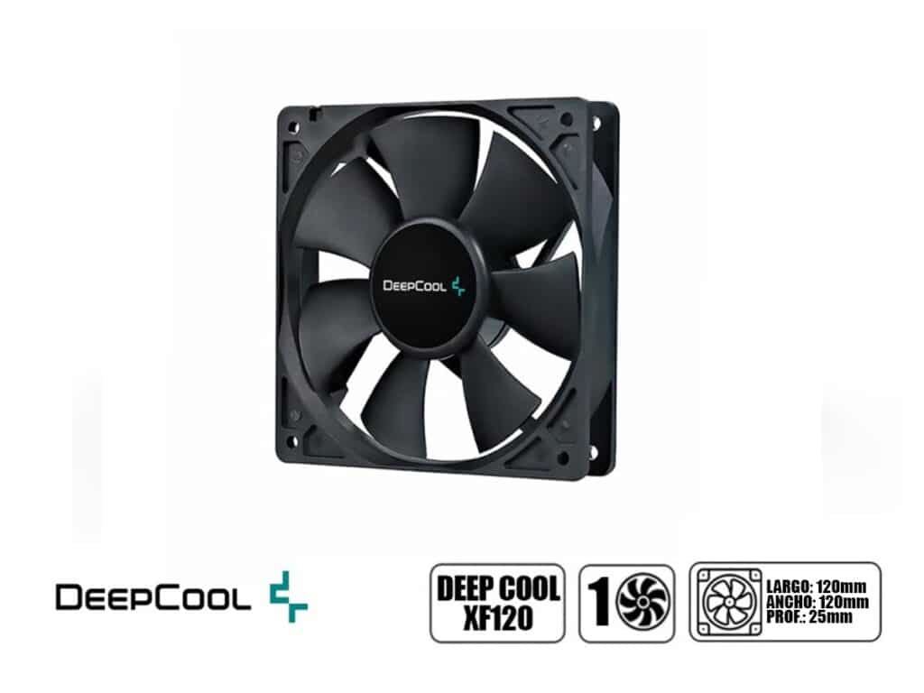 COOLER PARA CASE DEEP COOL XF120, 120X120X25M, PERIFERICOS (DP-FDC-XF120)