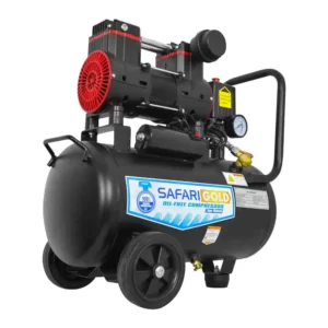 COMPRESORA SILENCIONA 24 LITROS LIBRE DE ACEITE 2HP 220V SAFARI - MY980W