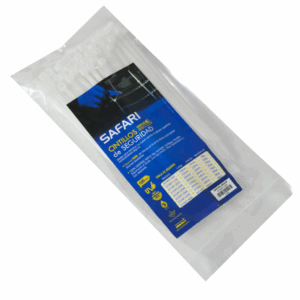 100 CINTILLOS DE NYLON 66 BLANCO 15CMX3.6MM - D75WT-1536