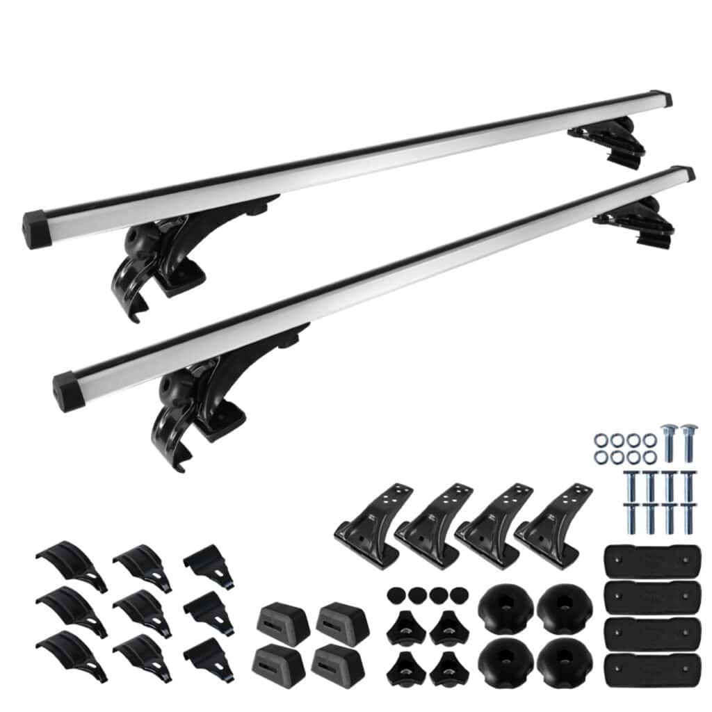 BARRA TRANSVERSAL DE ALUMINIO UNIVERSAL 48 PULG SILVER – D9085-SL