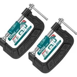 2 PRENSAS G 4"  100MM HIERRO FUNDIDO HILO-T INDUSTRIAL - THT13141
