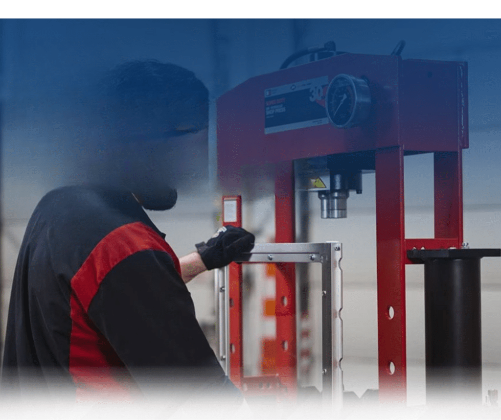 PRENSA PROFESIONAL CON MANÓMETRO 30 TONELADAS – ST0901D-1