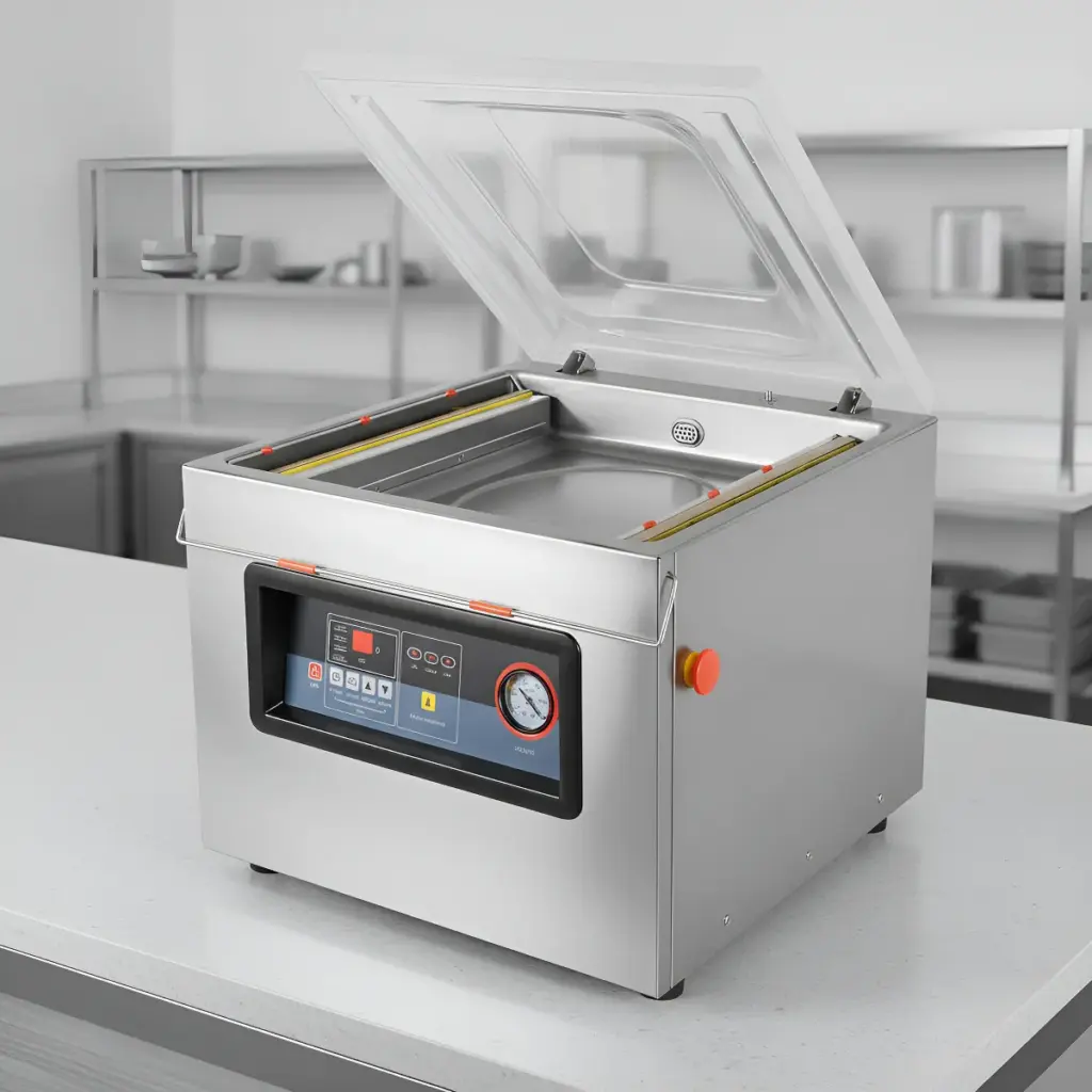 SELLADORA DE BOLSA AL VACÍO 50CM INDUSTRIAL DE ACERO INOXIDABLE DE – DZ500