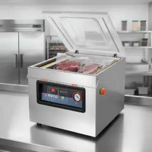 SELLADORA DE BOLSA AL VACÍO 50CM INDUSTRIAL DE ACERO INOXIDABLE DE - DZ500