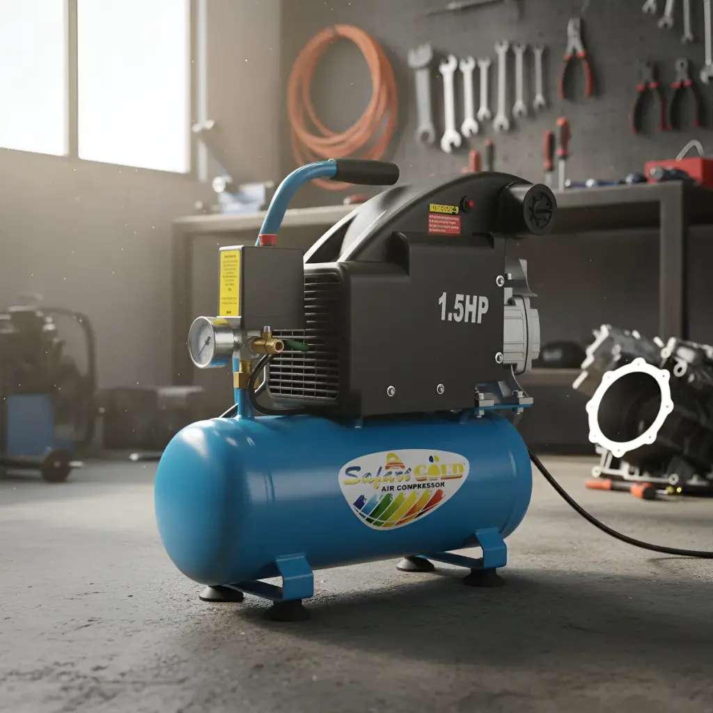 COMPRESORA 9 LITROS 220V 1.5HP  8BAR  60HZ AZUL  – 8KC-9L BL