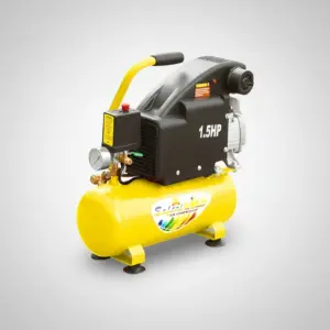 COMPRESORA 9 LITROS 220V 1.5HP 8BAR  60HZ AMARILLO - 8KC-9L YL