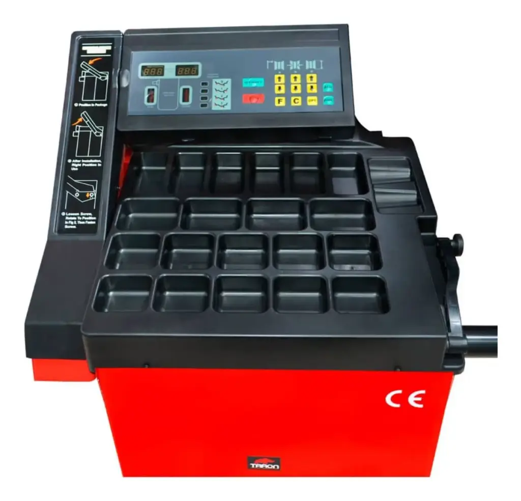 BALANCEADORA DE LLANTA TARON  0.2KW 200RPM 10-24PULG/1.5-50PULG – TRE-100