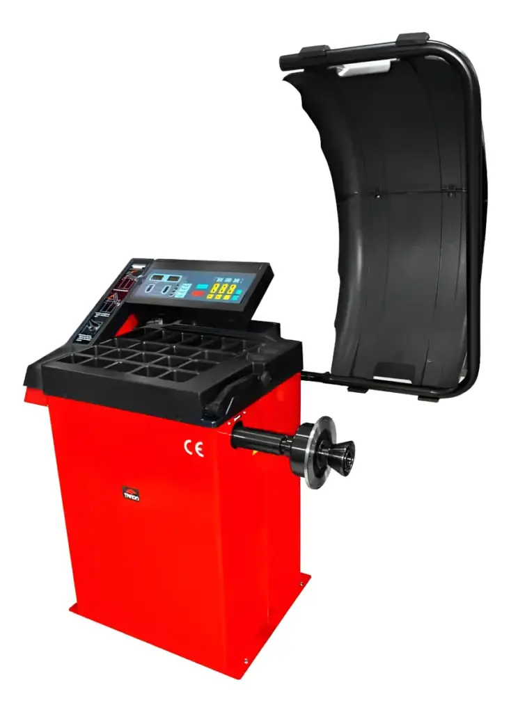 BALANCEADORA DE LLANTA TARON  0.2KW 200RPM 10-24PULG/1.5-50PULG – TRE-100